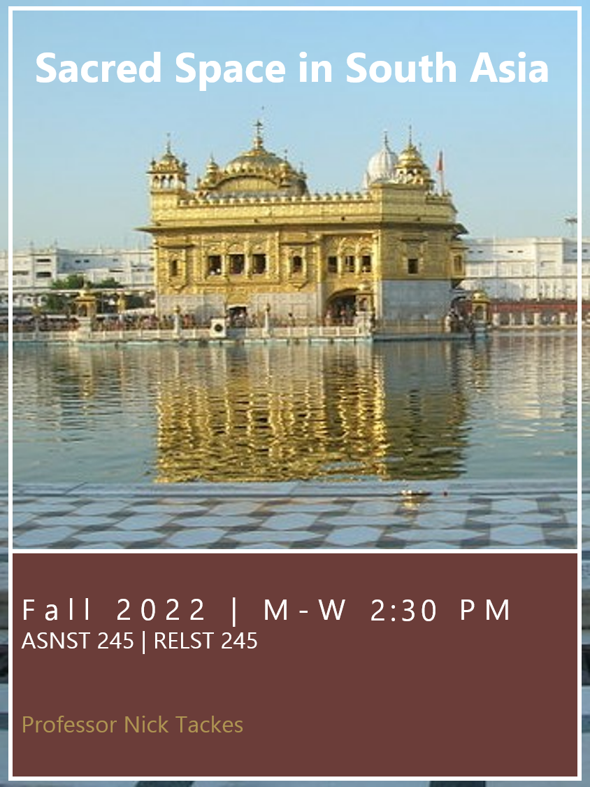 Sacred Space in South Asia
